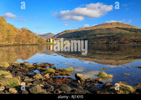 Dunderave castello sul Loch Fyne Foto Stock