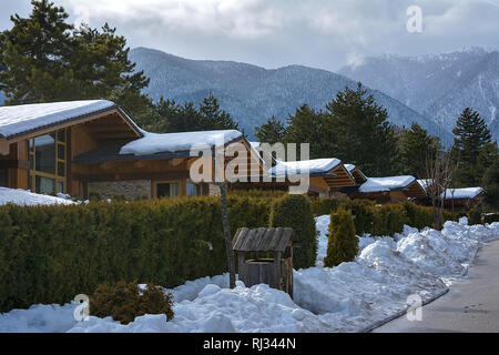 Il resort Pirin a Bansko, Bulgaria Foto Stock