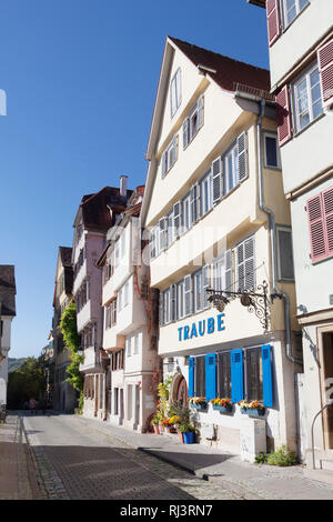 Gaststätte Traube, Altstadt, Tübingen, Baden-Württemberg, Deutschland Foto Stock