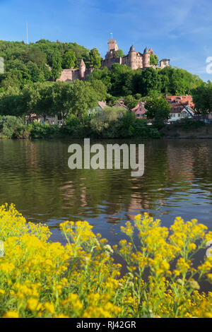 Burg Wertheim am Main, Wertheim, Main Tauber Kreis, Baden-Württemberg, Deutschland Foto Stock