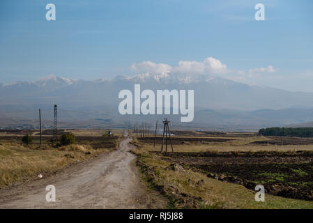 Roadtrip durch Georgien im Oktober 2016. Foto Stock