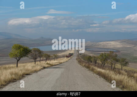 Roadtrip durch Georgien im Oktober 2016. Foto Stock