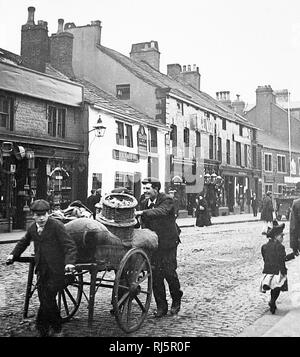 Orologio Inn, St James Street, Burnley Foto Stock