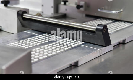 Medicina farmaceutica tablet pillola di linea di produzione Foto Stock