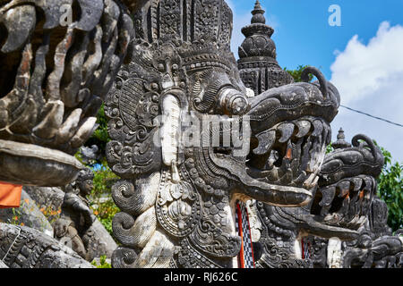 Amlapura, Pura Lempuyang tempio Foto Stock