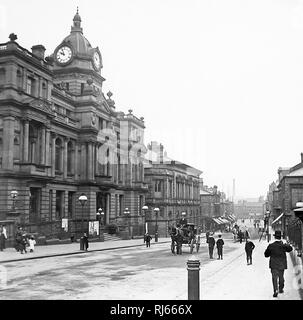 Burnley Town Hall di Manchester Road Foto Stock