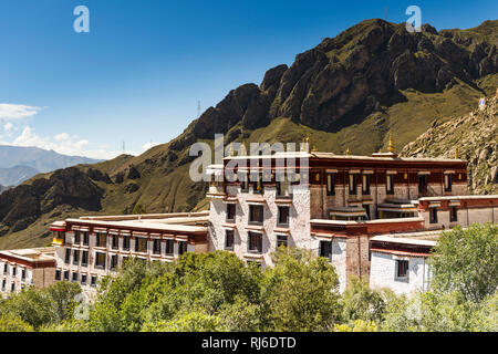 Il Tibet, das Kloster Drepung Foto Stock