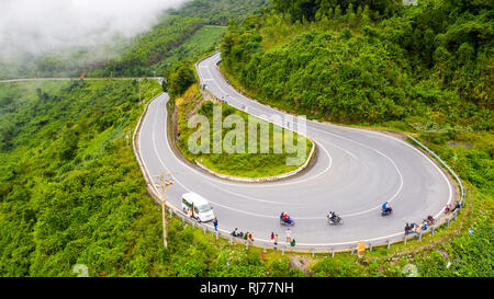 Hai Van Pass, Da Nang, Vietnam Foto Stock