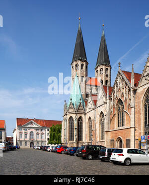 Deutschland, Niedersachsen, Braunschweig, Sankt-Martini-Kirche Foto Stock