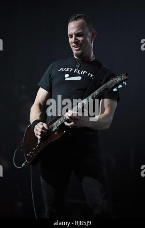 FORT LAUDERDALE FL - febbraio 04: Tremonti esegue alla rivoluzione live il 4 febbraio 2019 a Fort Lauderdale, Florida. Credito: mpi04/MediaPunch Foto Stock