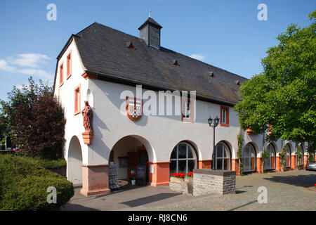 Mosel und Weinmuseum Vinothek, Cusanusstift, San Nikolaus-Hospital, Bernkastel-Kues, Renania-Palatinato, Deutschland Foto Stock