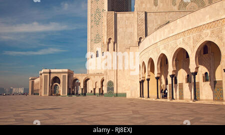 Casablanca, Hassan II.-Moschee, Architektur, Marokko Foto Stock