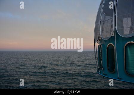 Immersioni in gondola Sellin sul mar Baltico su Rügen, Germania Foto Stock