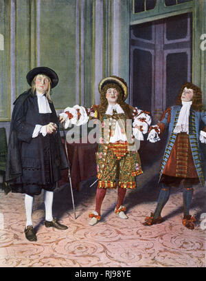 Le Bourgeois Gentilhomme, Moliere Foto Stock