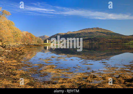 Dunderave castello sul Loch Fyne Foto Stock
