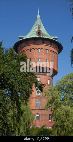 Historischer Wasserturm, Nordseeheilbad Cuxhaven, Niedersachsen, Deutschland, Europa Foto Stock