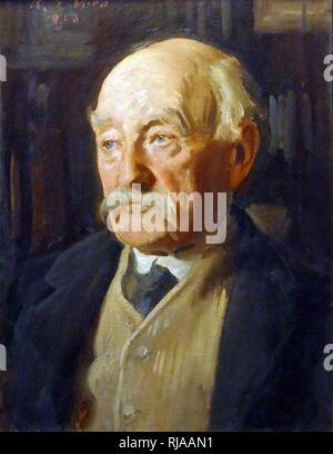 Thomas Hardy (1840 - 1928), Reginald Grenville vigilie, olio su tela. 1923. Thomas Hardy, OM (2 giugno 1840 - 11 gennaio 1928) era un romanziere inglese e poeta. Foto Stock