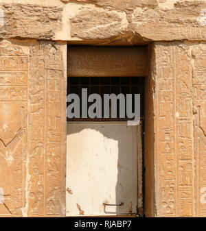 Mastaba di Mereruka. Visir e sacerdote del faraone Teti. Sesta dinastia. Antico Regno. Saqqara, Egitto Foto Stock