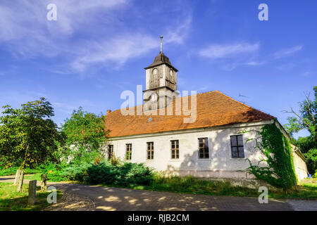 Chiesa Hohenofen, Sieversdorf-Hohenofen, Brandeburgo, Germania Foto Stock