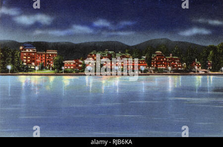 Lake Placid, N.Y., Stati Uniti d'America - Lake Placid Club Foto Stock