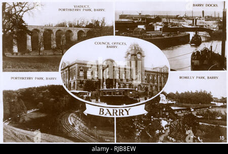 Barry Island, vale of Glamorgan, Galles del Sud, Regno Unito Foto Stock