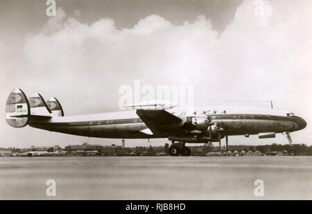 Aereo Lufthansa all'aeroporto di Francoforte, Germania Foto Stock