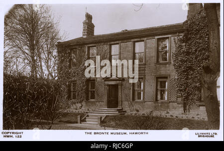 Il Museo di Bronte, Haworth, West Yorkshire Foto Stock