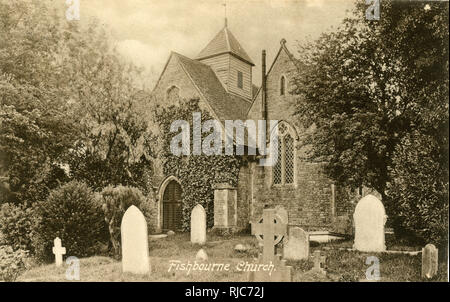 Chiesa a Fishbourne, vicino Chichester, Sussex occidentale Foto Stock