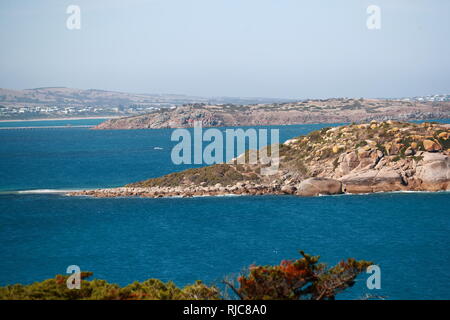 Victor Harbor panorama, Sud Australia Foto Stock