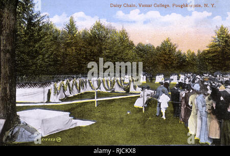 Daisy Chain, Vassar College, Poughkeepsie, New York state, USA Foto Stock