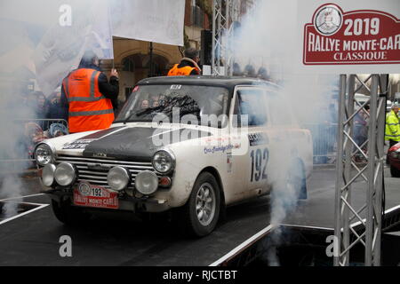 Rally di Montecarlo Banbury 2019 Foto Stock