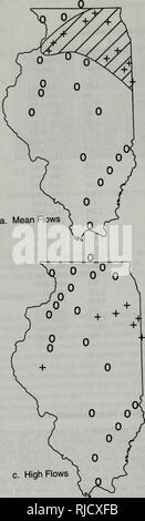 . La modifica di Illinois ambiente : importanti tendenze : Relazione tecnica delle tendenze critiche progetto di valutazione. L'uomo; inquinamento; la protezione ambientale; Ecologia; impatto ambientale analisi. c. Flussi di alta. Si prega di notare che queste immagini vengono estratte dalla pagina sottoposta a scansione di immagini che possono essere state migliorate digitalmente per la leggibilità - Colorazione e aspetto di queste illustrazioni potrebbero non perfettamente assomigliano al lavoro originale. Illinois. Dipartimento di Energia e risorse naturali; importanti tendenze progetto di valutazione. Springfield, Ill. : Ill. Dipartimento di Energia e risorse naturali Foto Stock