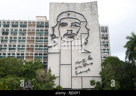 Plaza de la Revolución Havana Cuba Foto Stock