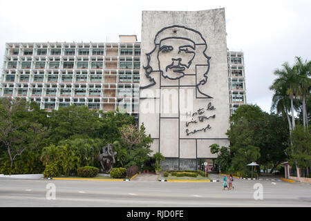 Plaza de la Revolución Havana Cuba Foto Stock