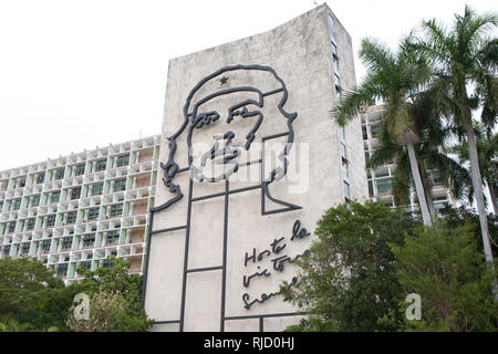 Plaza de la Revolución rivoluzione in Havana Cuba Foto Stock