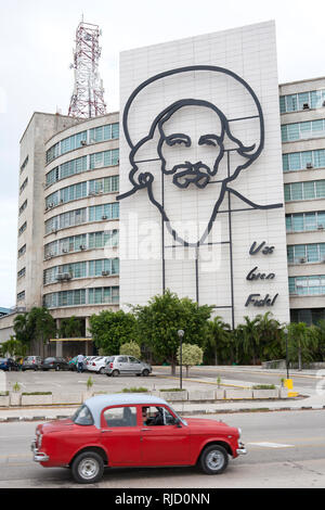 Plaza de la Revolución Havana Cuba Foto Stock