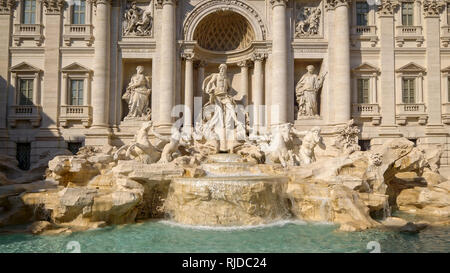 Fontana di Trevi a Roma, Italia Foto Stock