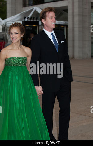 NEW YORK, 18 maggio 2009: Cari Modine e Matthew Modine frequentare la sessantanovesima annuale di American Ballet Theatre Gala di primavera al Metropolitan Opera House Foto Stock