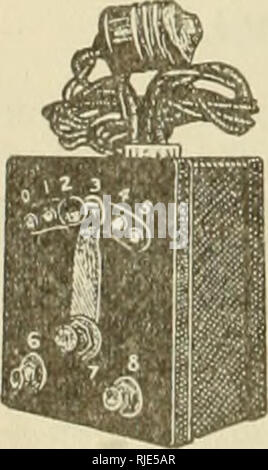 . Ilustrado Catálogo de los enseres de root para apicultores. La cultura delle api. . Si prega di notare che queste immagini vengono estratte dalla pagina sottoposta a scansione di immagini che possono essere state migliorate digitalmente per la leggibilità - Colorazione e aspetto di queste illustrazioni potrebbero non perfettamente assomigliano al lavoro originale. A. I. Società radice. Medina, OH : Il A. I. Società radice, Medina, Ohio, E.U. A. Foto Stock