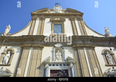 Chiesa dei Gesuiti a Palermo (Sicilia) Foto Stock