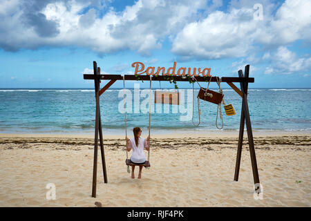 Pandawa Beach, Bali, Indonesia Foto Stock