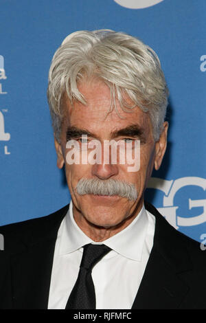 Santa Barbara, Stati Uniti d'America. 05 feb 2019. Santa Barbara, CA - Feb 05: Sam Elliot assiste i virtuosi Award presso la trentaquattresima edizione annuale di Santa Barbara International Film Festival presso il Teatro di Arlington nel febbraio 05, 2019 a Santa Barbara, CA. Credito: CraSH/imageSPACE Credito: Imagespace/Alamy Live News Foto Stock