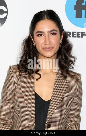 Febbraio 5, 2019 - Pasadena, CA, Stati Uniti d'America - LOS ANGELES - Feb 5: Nikohl Boosheri presso il Disney ABC Television Winter press tour Foto chiamata al The Langham Huntington Hotel il 5 febbraio 2019 a Pasadena, CA (credito Immagine: © Kay Blake/ZUMA filo) Foto Stock