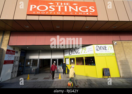 Kirkcaldy, Scotland, Regno Unito. 6 Feb 2019. I distacchi shopping centre in Kirkcaldy è stata venduta all'asta a Londra il 5 febbraio, 2019 con un prezzo di orientamento di una sterlina. Finalmente è stato venduto per tre cento e dieci mila libbre. Credito: Iain Masterton/Alamy Live News Foto Stock