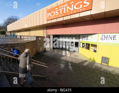 Kirkcaldy, Scotland, Regno Unito. 6 Feb 2019. I distacchi shopping centre in Kirkcaldy è stata venduta all'asta a Londra il 5 febbraio, 2019 con un prezzo di orientamento di una sterlina. Finalmente è stato venduto per tre cento e dieci mila libbre. Credito: Iain Masterton/Alamy Live News Foto Stock