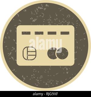 Carta di credito icona Vettore Icona segno illustrazione vettoriale per un uso personale e uso commerciale... Look pulito e icona alla moda... Illustrazione Vettoriale