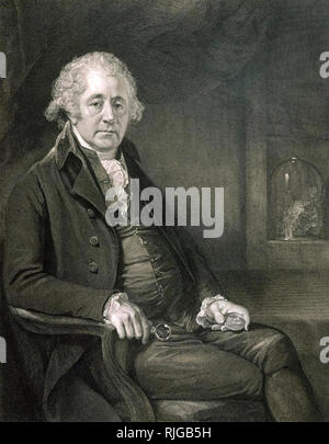 MATTHEW BOULTON (1728-1809) inglese engineering fabbricante nel 1792 Foto Stock