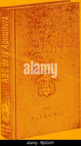 . Il apicoltori' review. La cultura delle api. L autorevole manuale su ^ , Apicoltura A B C e XYZ di^ BEE cultura il combinato delle edizioni di questo meraviglioso libro ora atrsregate oltre 160.000 copie vendute. Questo volume contiene più di due volte il da- ta che sono contenuti in qualsiasi oth- er lavorare sull'apicoltura e stampato in quattro lanpruases, comprovanti il pop- ularity come autorità sul sub- ject di Apicutlure.. L ABC e X Y Z di Bee cultura vi farà risparmiare molte volte il suo costo di avoidins i costosi errori si potrebbe fare senza la guida di un buon testo- libro sull'argomento. È il più diffuso Foto Stock