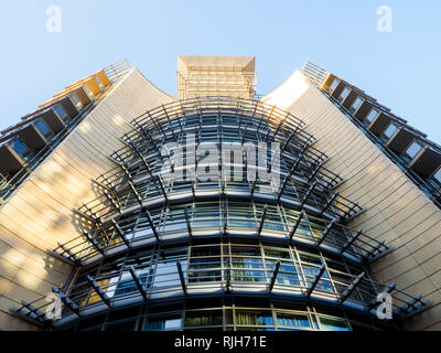 Edificio di Baltimora in Battersea raggiungere il complesso residenziale - il sud ovest di Londra, Inghilterra Foto Stock