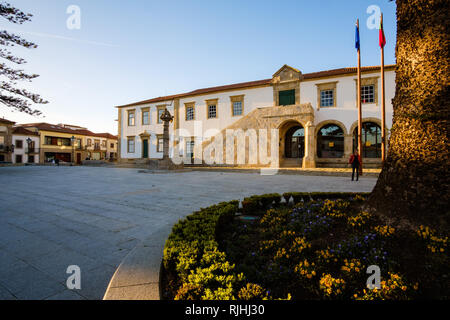 Vila do Conde, Portogallo - Gennaio 03, 2019 : Câmara Municipal de Vila do Conde, Distretto di Porto, Portogallo Foto Stock